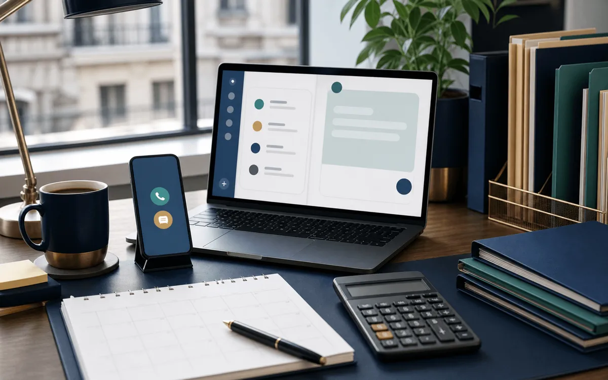 Client message and response workflow